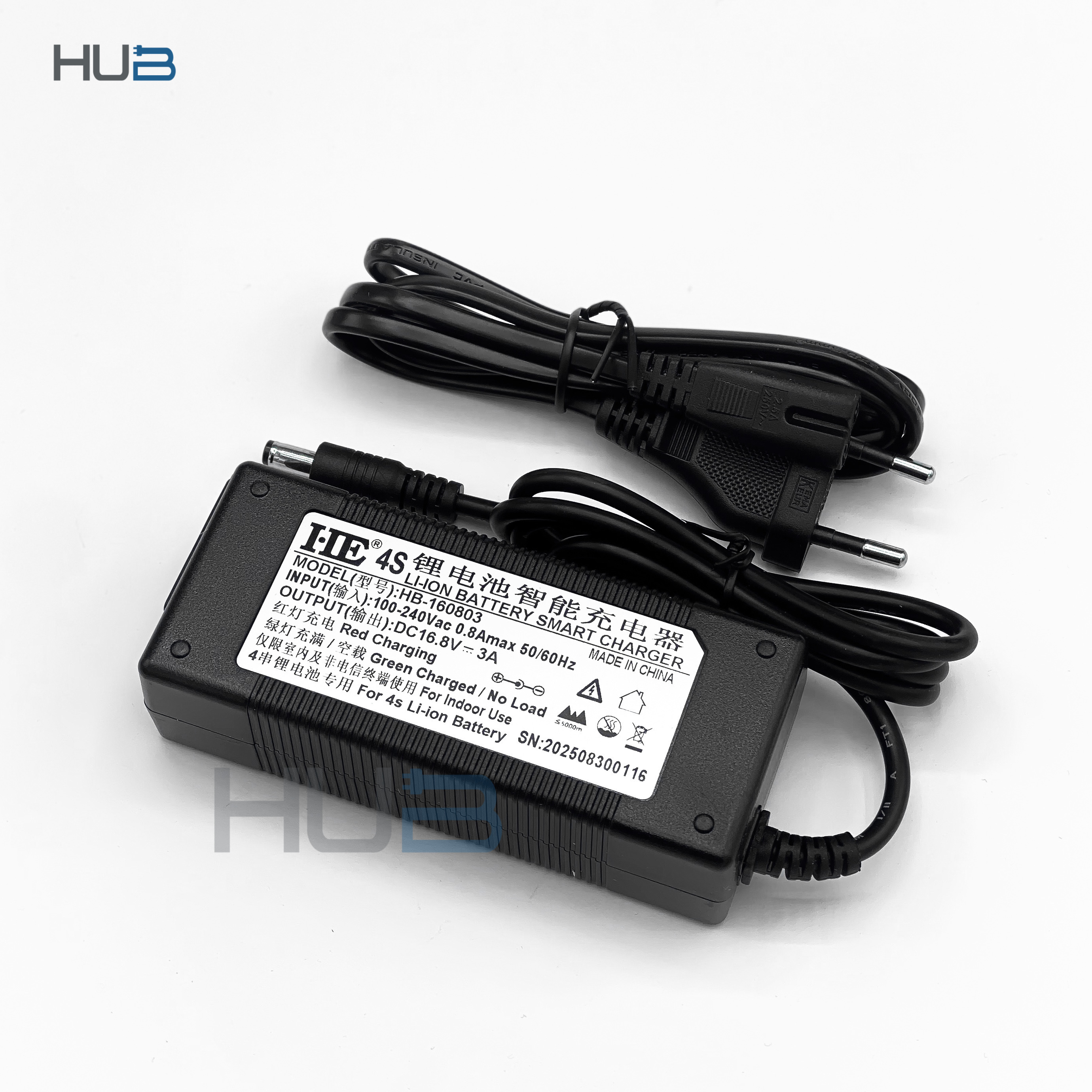 شارژر باتری لیتیوم ۱۶.۸ ولت ۳ آمپر HE
