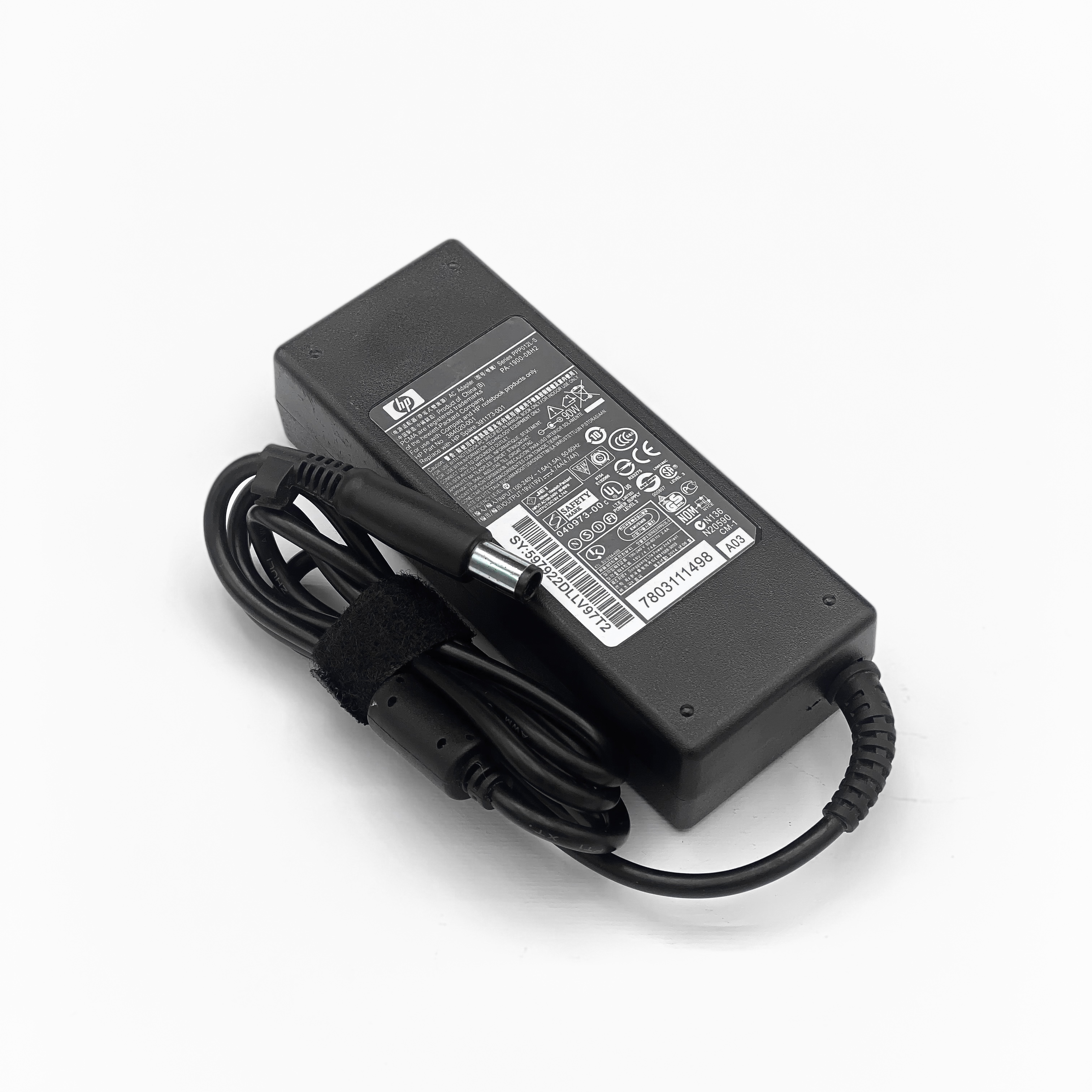 آداپتور HP ۱۹.۵ ولت ۴.۷۴ آمپر فیش بزرگ ۷.۴