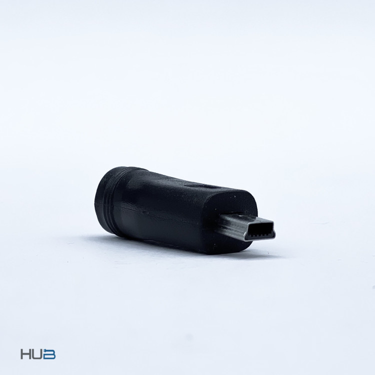 تبدیل فیش ۲.۱×۵.۵ به Mini USB (ذوزنقه)